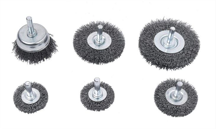 Wire Wheel Cup Brush Set